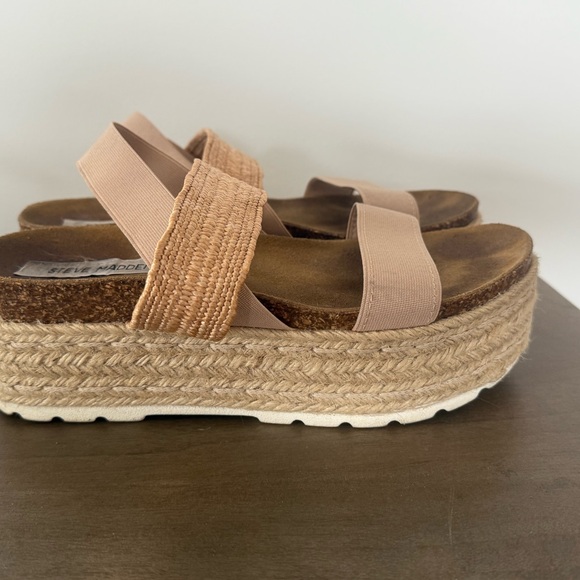 Steve Madden Platform Espadrille Sandals - Picture 5 of 7